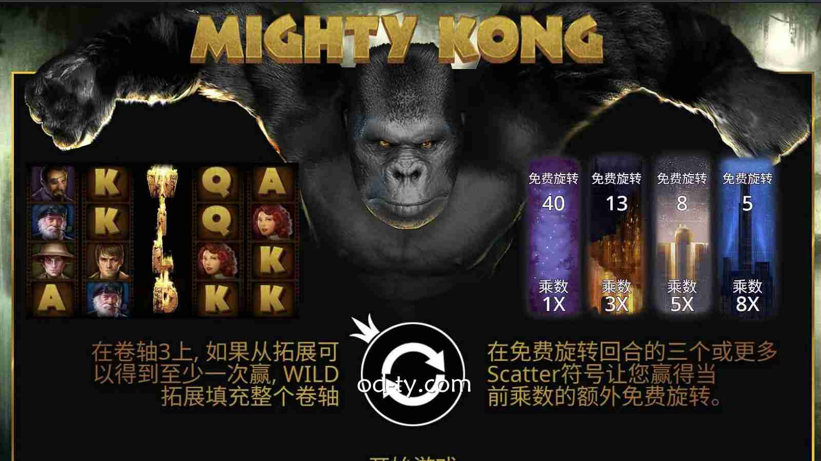 MC体育无敌金刚老虎机玩法详解：PP电子经典游戏规则所有面解析